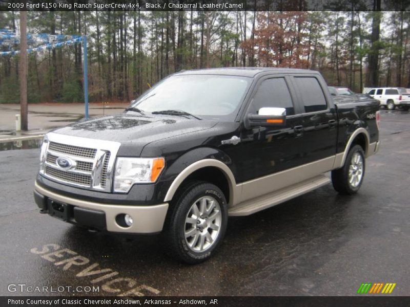 Black / Chaparral Leather/Camel 2009 Ford F150 King Ranch SuperCrew 4x4