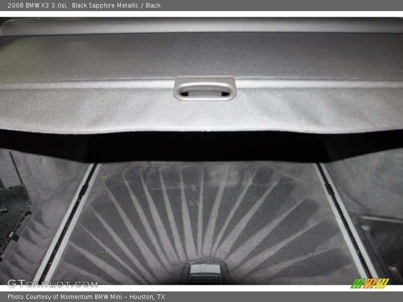  2008 X3 3.0si Trunk