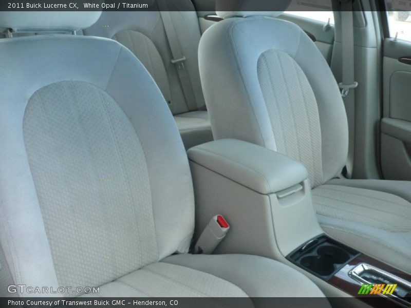 White Opal / Titanium 2011 Buick Lucerne CX