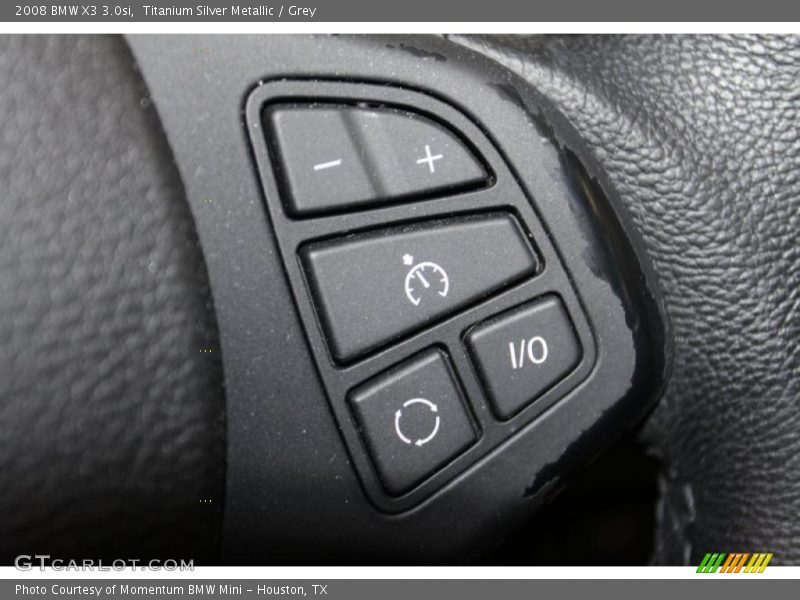 Titanium Silver Metallic / Grey 2008 BMW X3 3.0si