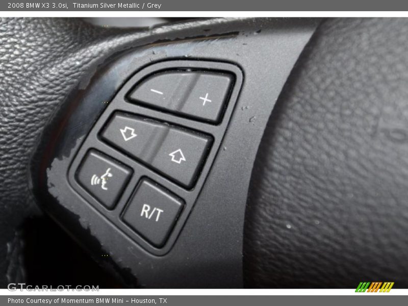 Titanium Silver Metallic / Grey 2008 BMW X3 3.0si