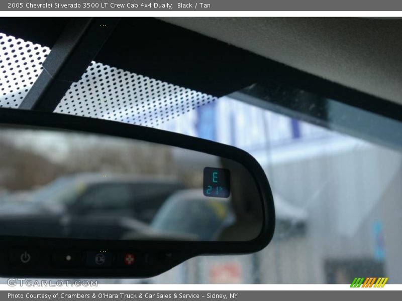 Black / Tan 2005 Chevrolet Silverado 3500 LT Crew Cab 4x4 Dually