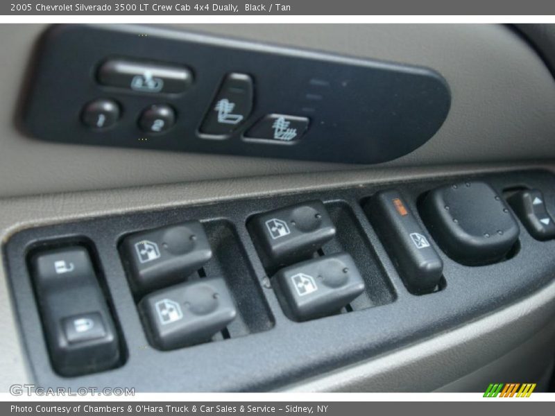 Black / Tan 2005 Chevrolet Silverado 3500 LT Crew Cab 4x4 Dually