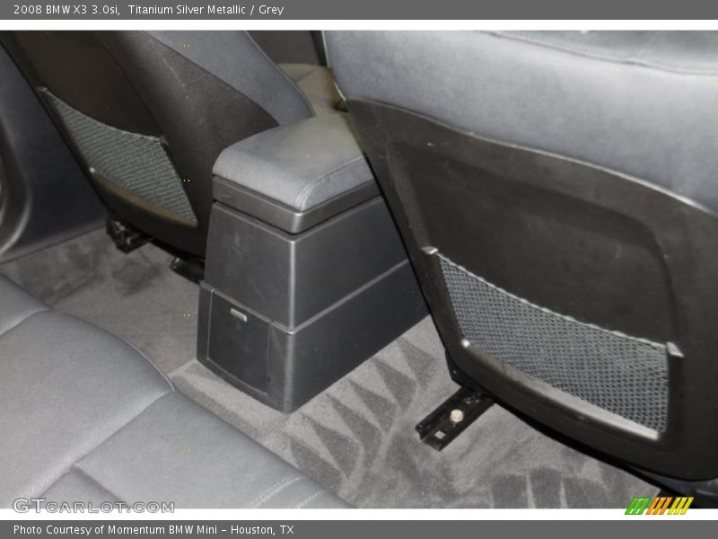 Titanium Silver Metallic / Grey 2008 BMW X3 3.0si
