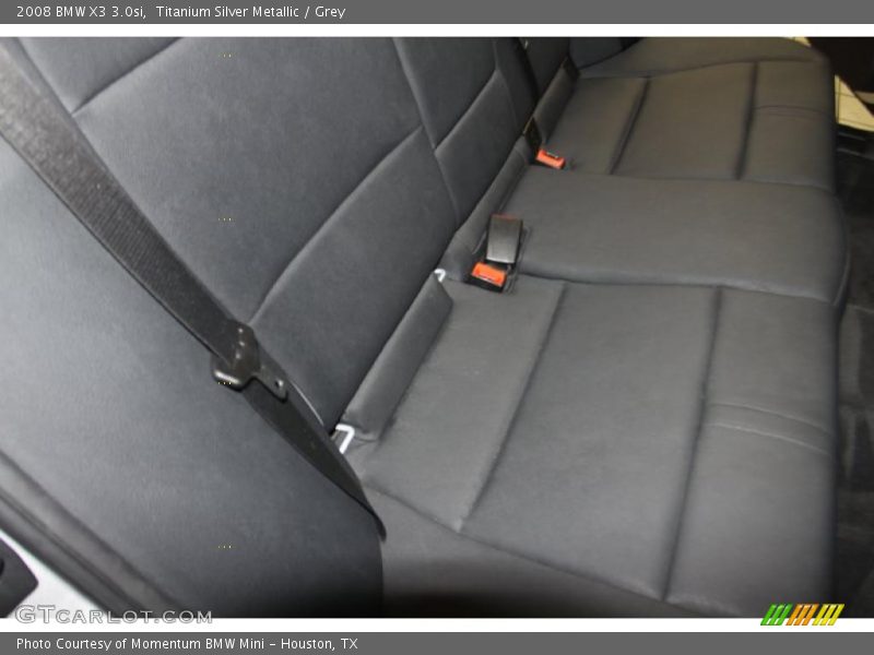 Titanium Silver Metallic / Grey 2008 BMW X3 3.0si