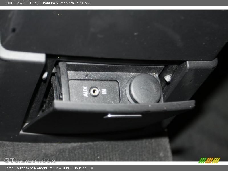 Titanium Silver Metallic / Grey 2008 BMW X3 3.0si