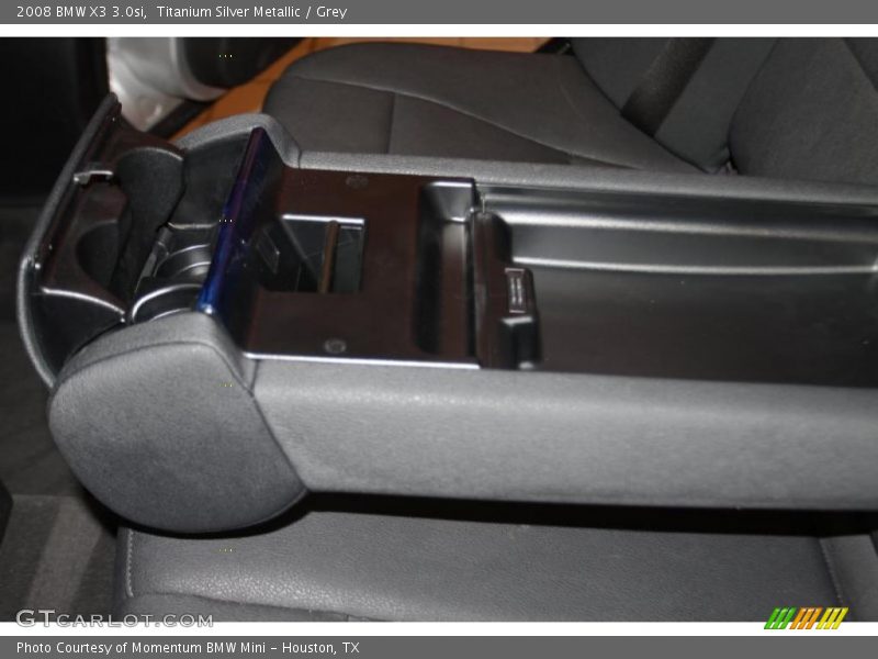Titanium Silver Metallic / Grey 2008 BMW X3 3.0si