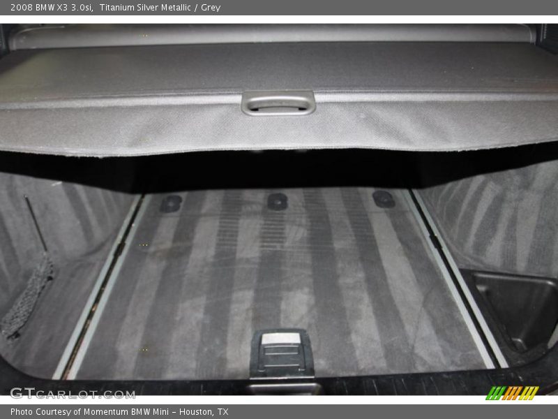 Titanium Silver Metallic / Grey 2008 BMW X3 3.0si