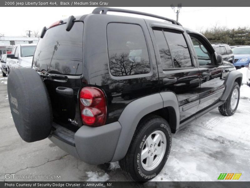 Black / Medium Slate Gray 2006 Jeep Liberty Sport 4x4