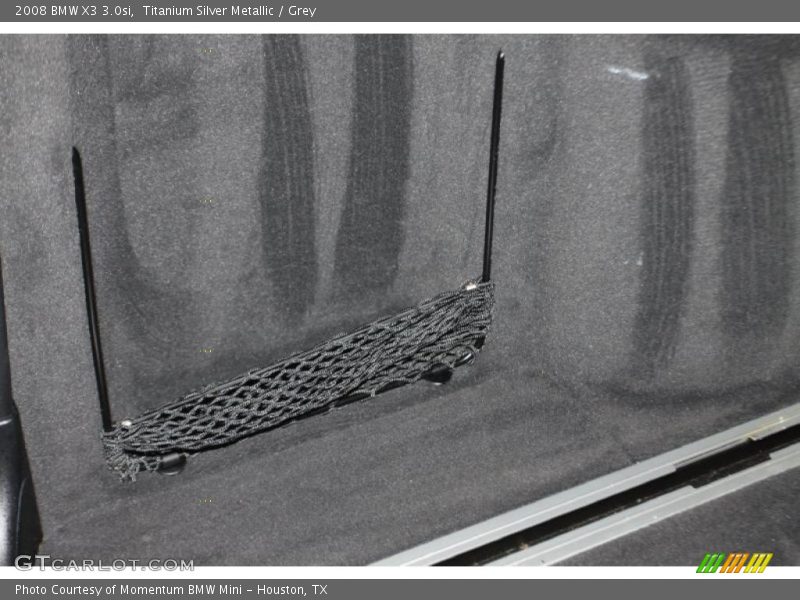 Titanium Silver Metallic / Grey 2008 BMW X3 3.0si