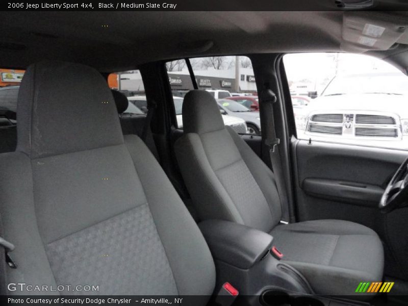 Black / Medium Slate Gray 2006 Jeep Liberty Sport 4x4