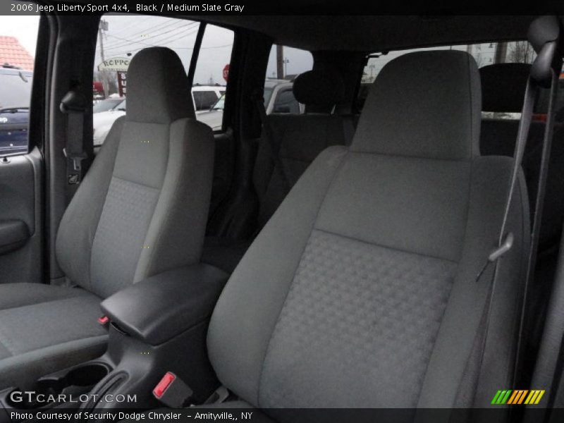 Black / Medium Slate Gray 2006 Jeep Liberty Sport 4x4