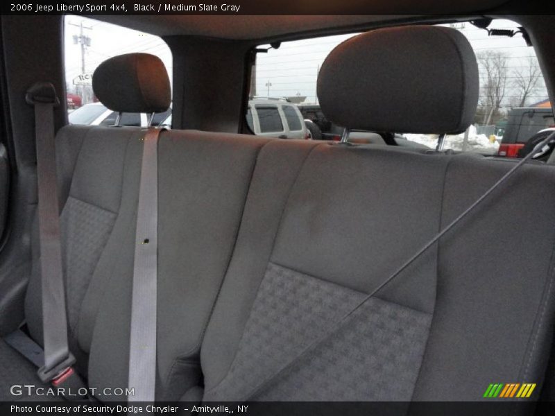 Black / Medium Slate Gray 2006 Jeep Liberty Sport 4x4