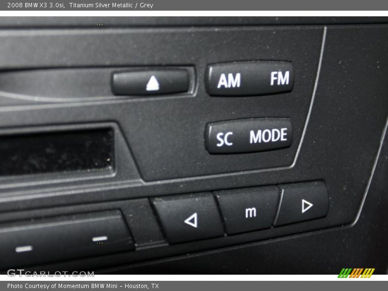 Titanium Silver Metallic / Grey 2008 BMW X3 3.0si