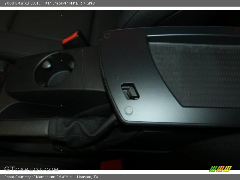 Titanium Silver Metallic / Grey 2008 BMW X3 3.0si