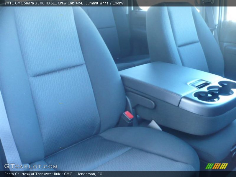Summit White / Ebony 2011 GMC Sierra 3500HD SLE Crew Cab 4x4