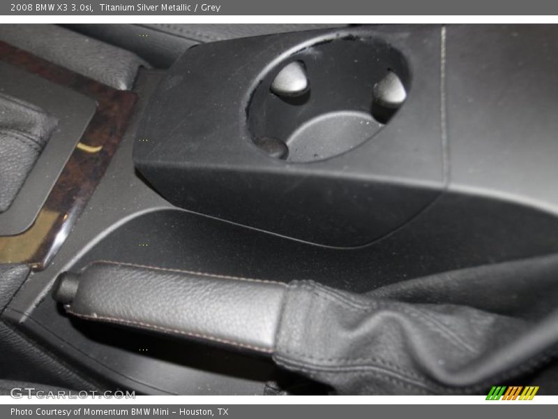 Titanium Silver Metallic / Grey 2008 BMW X3 3.0si