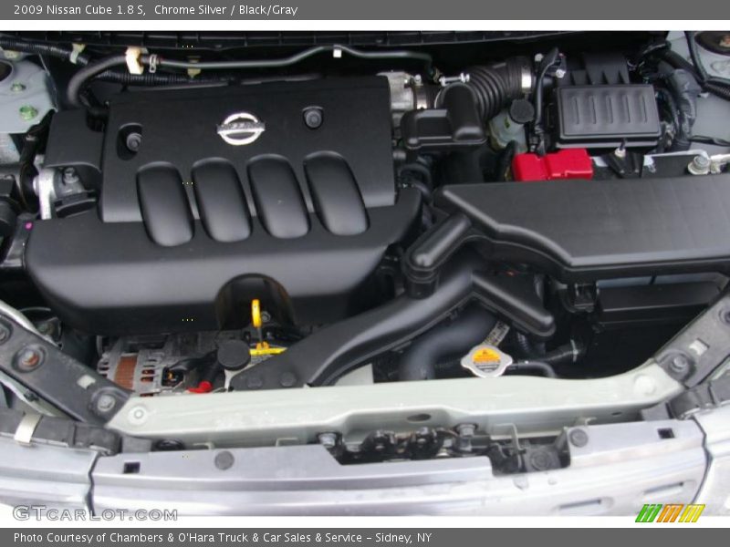 Chrome Silver / Black/Gray 2009 Nissan Cube 1.8 S