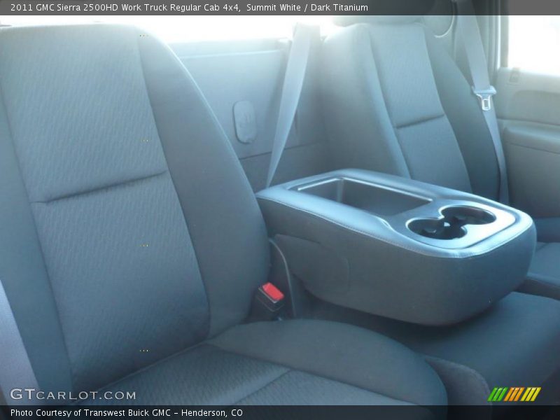 Summit White / Dark Titanium 2011 GMC Sierra 2500HD Work Truck Regular Cab 4x4