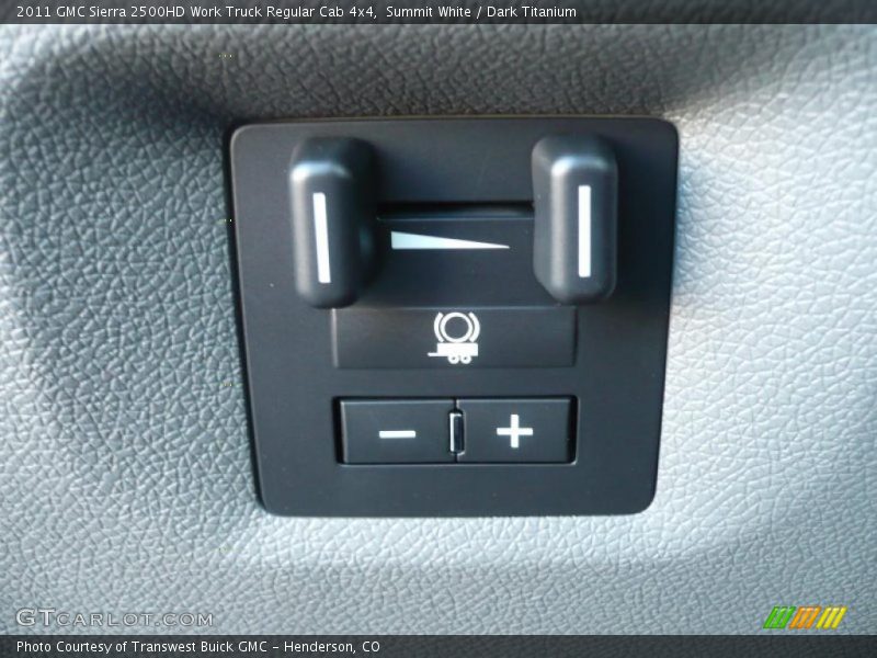 Summit White / Dark Titanium 2011 GMC Sierra 2500HD Work Truck Regular Cab 4x4