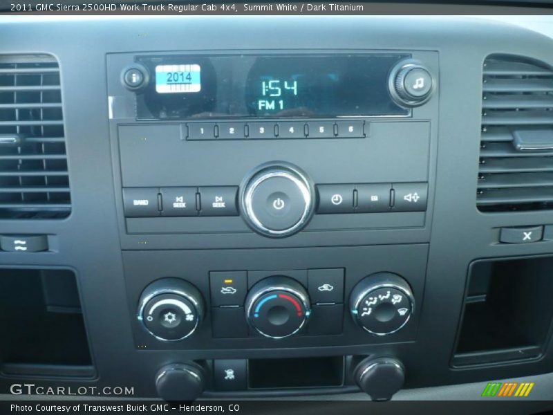 Summit White / Dark Titanium 2011 GMC Sierra 2500HD Work Truck Regular Cab 4x4