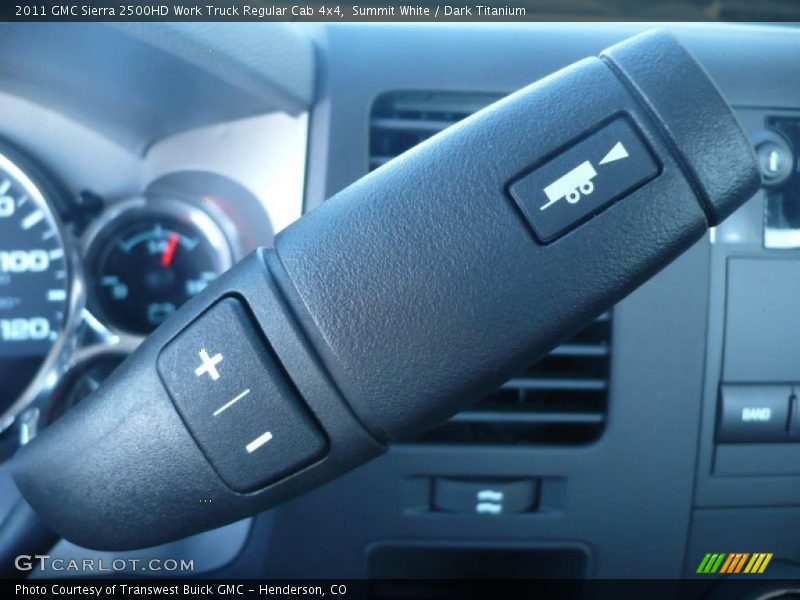 Summit White / Dark Titanium 2011 GMC Sierra 2500HD Work Truck Regular Cab 4x4