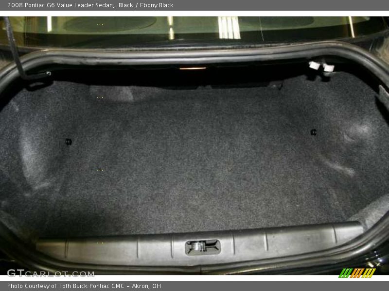 Black / Ebony Black 2008 Pontiac G6 Value Leader Sedan