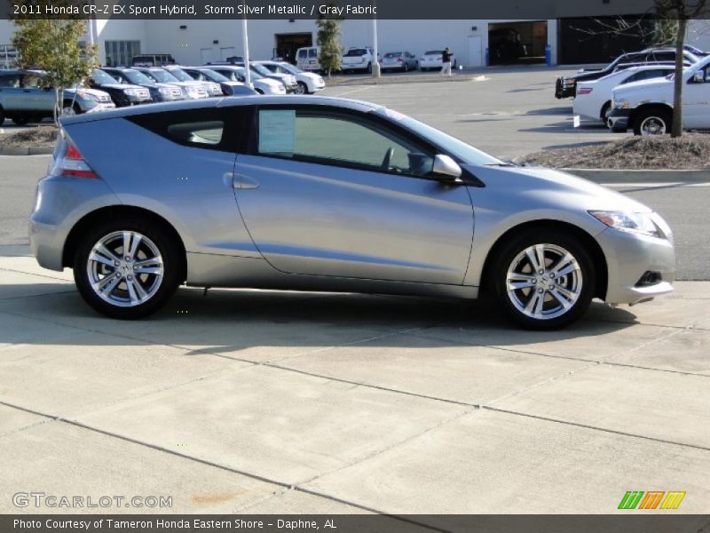 Storm Silver Metallic / Gray Fabric 2011 Honda CR-Z EX Sport Hybrid