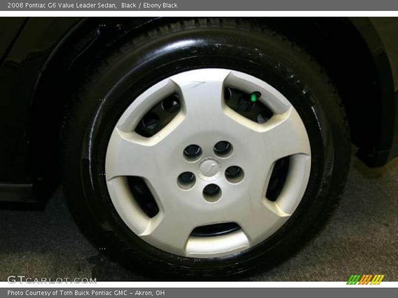Black / Ebony Black 2008 Pontiac G6 Value Leader Sedan