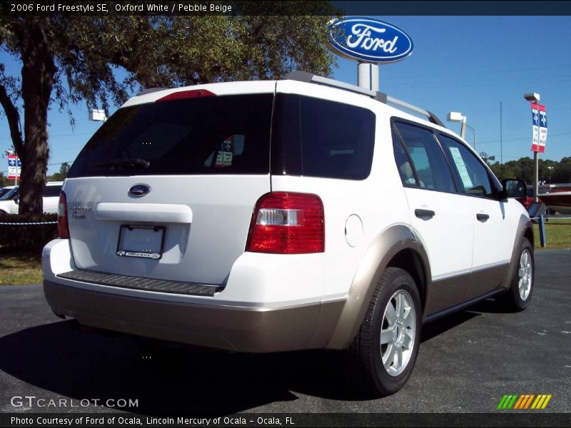 Oxford White / Pebble Beige 2006 Ford Freestyle SE