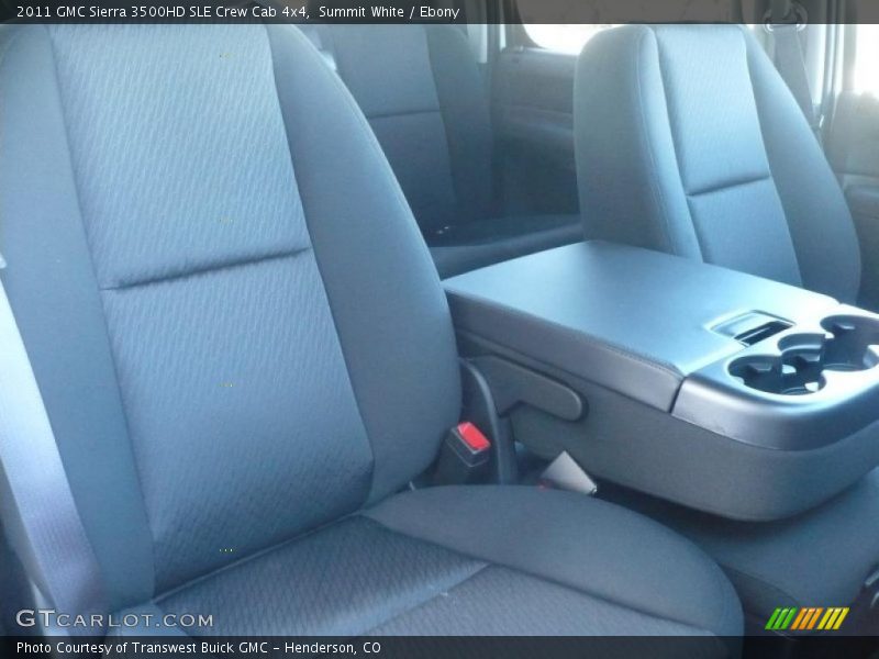 Summit White / Ebony 2011 GMC Sierra 3500HD SLE Crew Cab 4x4