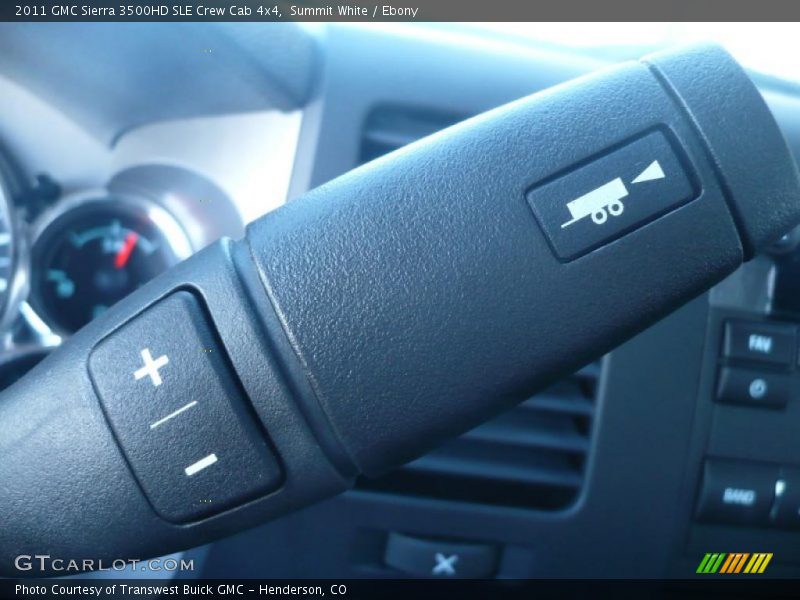 Summit White / Ebony 2011 GMC Sierra 3500HD SLE Crew Cab 4x4