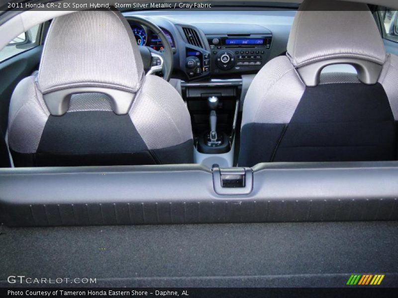  2011 CR-Z EX Sport Hybrid Gray Fabric Interior