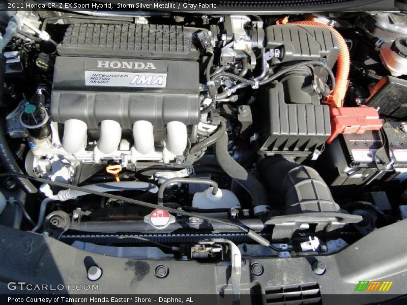  2011 CR-Z EX Sport Hybrid Engine - 1.5 Liter SOHC 16-Valve i-VTEC 4 Cylinder IMA Gasoline/Electric Hybrid