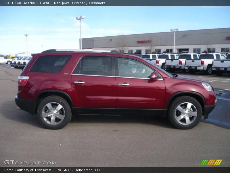  2011 Acadia SLT AWD Red Jewel Tintcoat