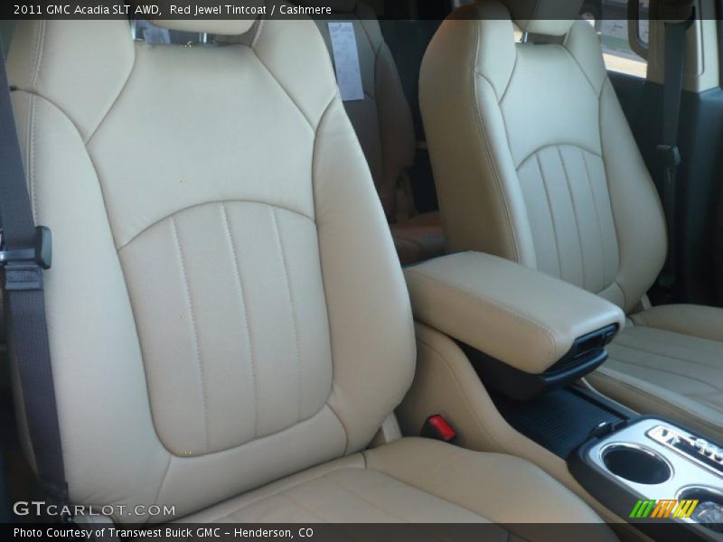  2011 Acadia SLT AWD Cashmere Interior