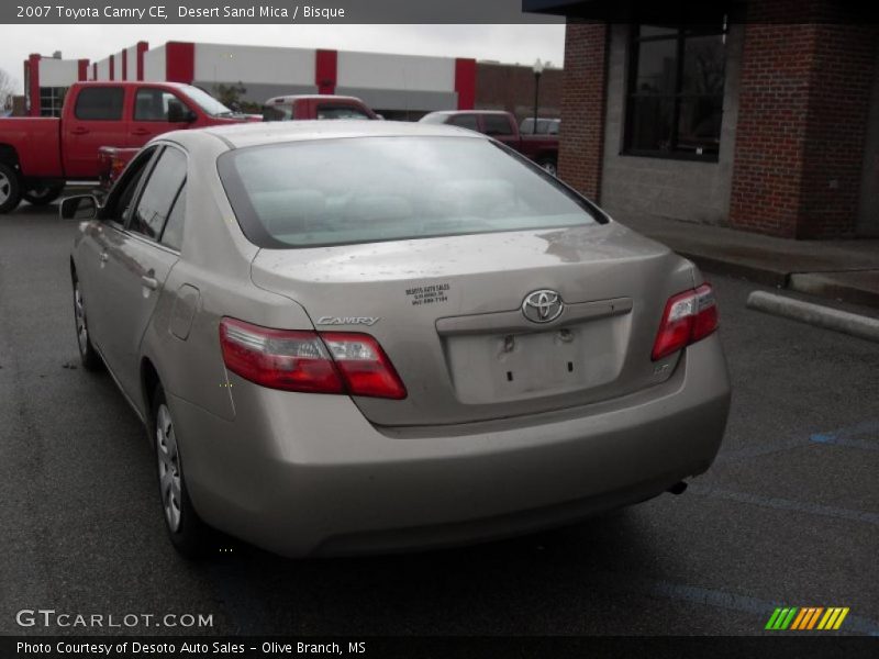 Desert Sand Mica / Bisque 2007 Toyota Camry CE