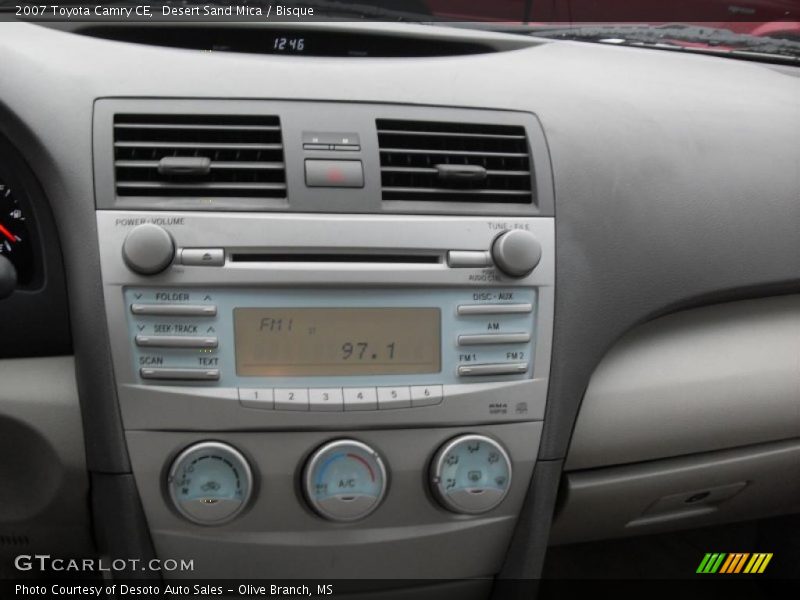 Desert Sand Mica / Bisque 2007 Toyota Camry CE