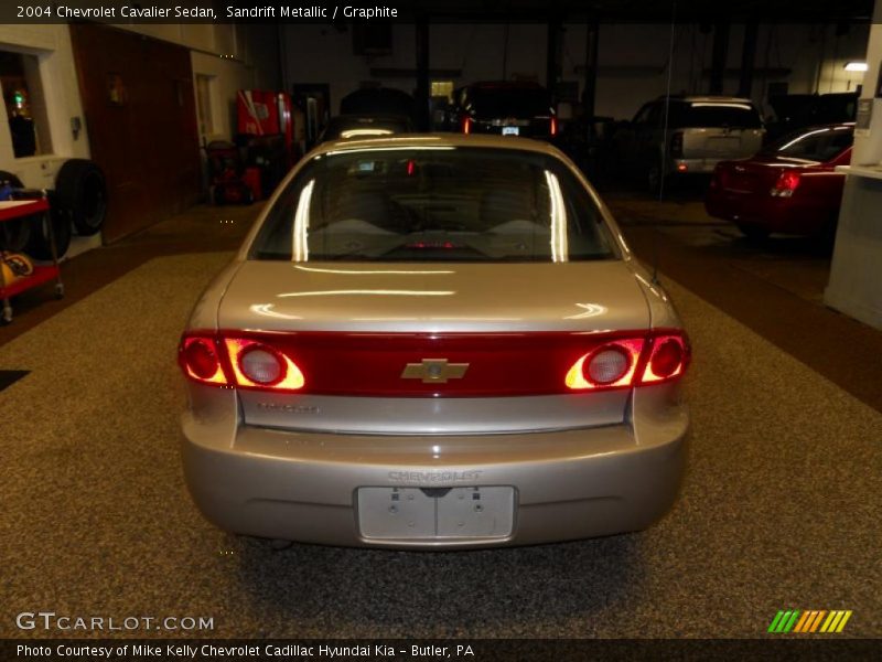 Sandrift Metallic / Graphite 2004 Chevrolet Cavalier Sedan