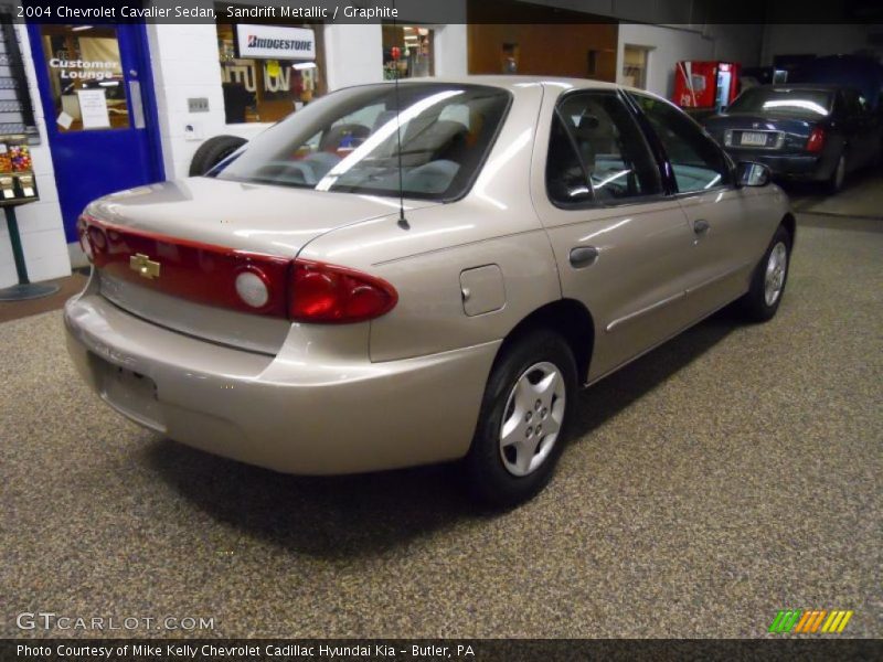 Sandrift Metallic / Graphite 2004 Chevrolet Cavalier Sedan