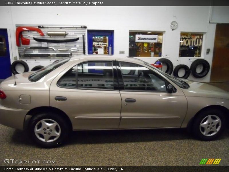 Sandrift Metallic / Graphite 2004 Chevrolet Cavalier Sedan