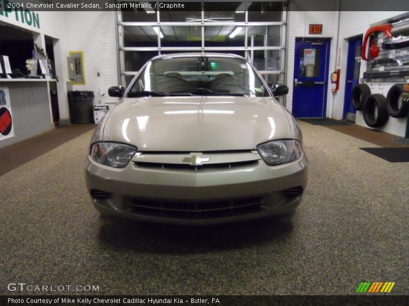 Sandrift Metallic / Graphite 2004 Chevrolet Cavalier Sedan