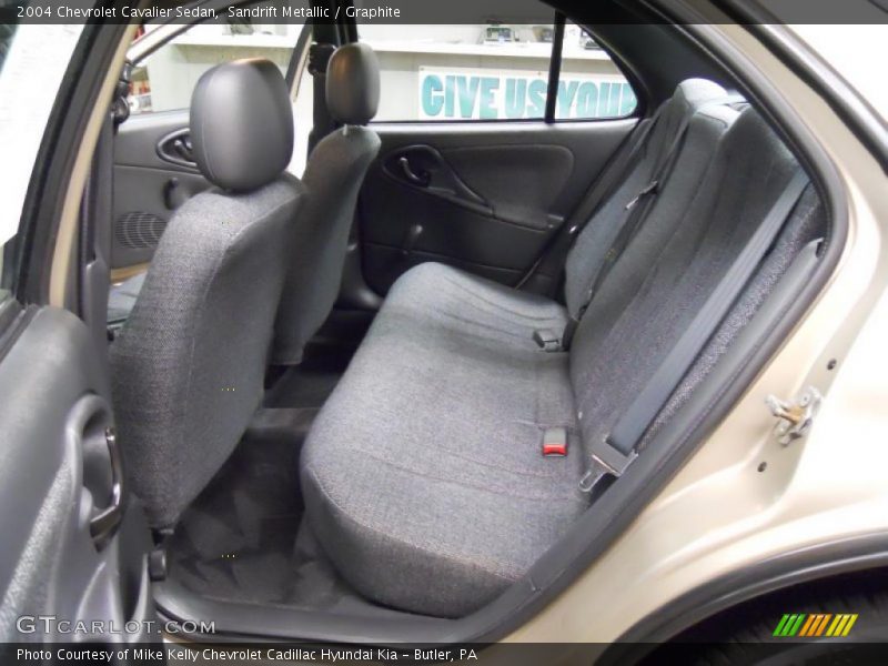 Sandrift Metallic / Graphite 2004 Chevrolet Cavalier Sedan