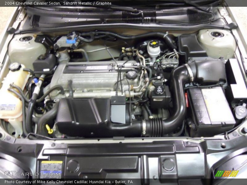 Sandrift Metallic / Graphite 2004 Chevrolet Cavalier Sedan
