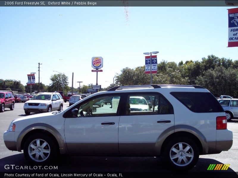 Oxford White / Pebble Beige 2006 Ford Freestyle SE