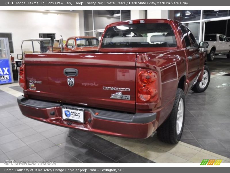  2011 Dakota Big Horn Crew Cab Deep Cherry Red Crystal Pearl