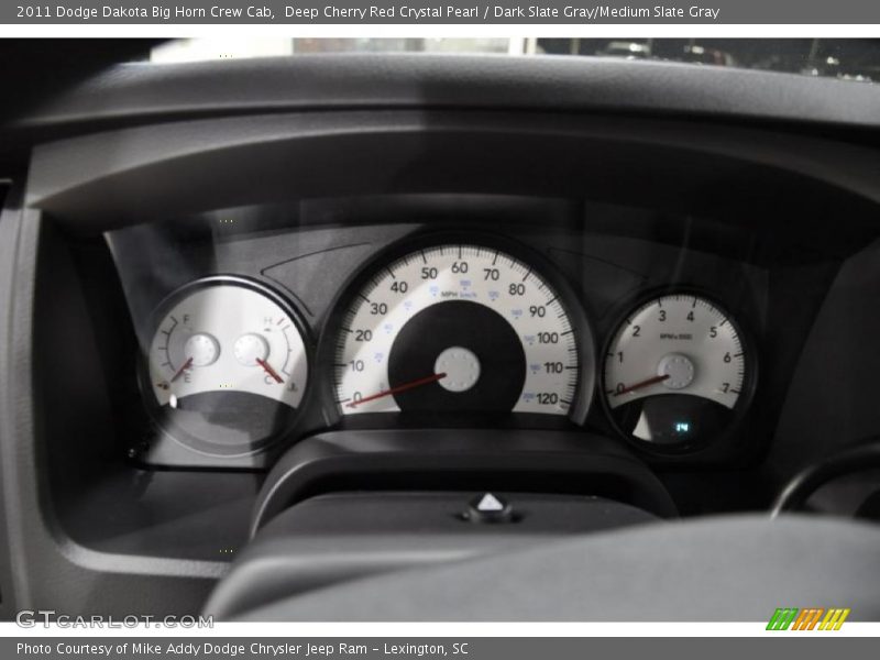 Deep Cherry Red Crystal Pearl / Dark Slate Gray/Medium Slate Gray 2011 Dodge Dakota Big Horn Crew Cab