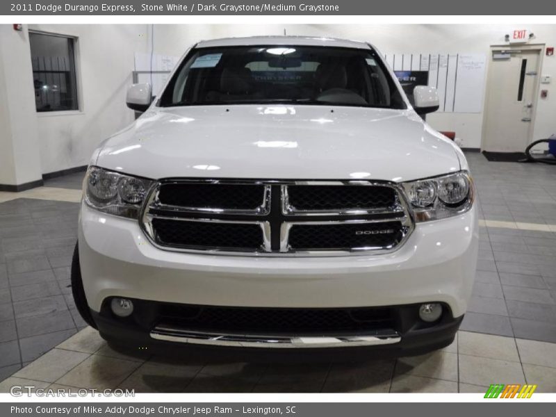 Stone White / Dark Graystone/Medium Graystone 2011 Dodge Durango Express