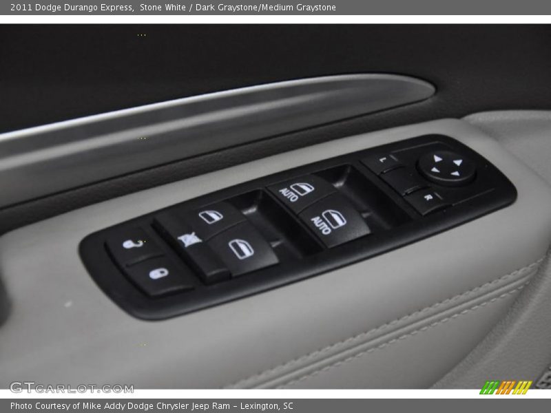 Stone White / Dark Graystone/Medium Graystone 2011 Dodge Durango Express
