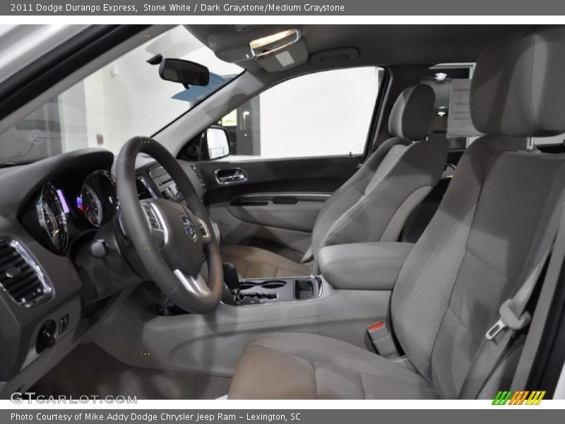 Stone White / Dark Graystone/Medium Graystone 2011 Dodge Durango Express
